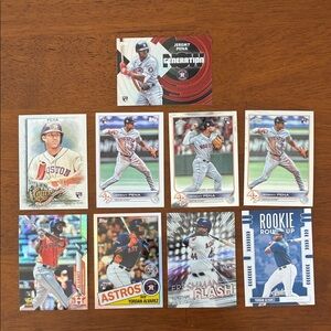 9 Card Alvarez / Pena Rookie Card Lot
